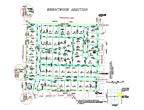 Brentwood Addition layout